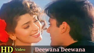 Deewana Deewana HD Video Song  Daraar  Arbaaz Khan Juhi Chawla Abhijeet Bhattacharya HD [upl. by Gunn]