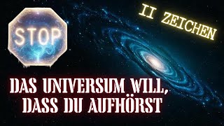 Vorsicht Die Warnungen des Universums die Sie auf gefährliche Weise ignorieren [upl. by Fronniah]