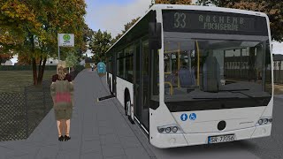 Omsi 2 Addon Aachen  Route 33 Vaals Bloemendal  Fuchserde PC [upl. by Adnilreh293]