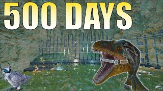 We Survived 500 Days In Center Pearl Cave  Ark PvP Full Wipe [upl. by Tnaryb]