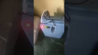 Philips oxygen concentrator Red light and yellow light mechine problem [upl. by Erastus]