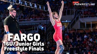 16UJunior Girls Freestyle Finals  2023 Fargo [upl. by Eentruok63]