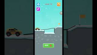 Draw bridge new car game level 10 trending games gaming gameplay funny [upl. by Anayit]