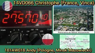 Pologne Minsk Mazowiecki 14VD066 Christophe amp 161AW016 Andy [upl. by Cummine]