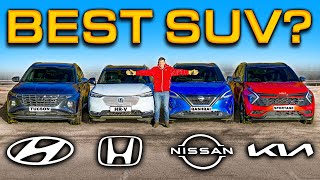 I Test Drove the Kia Sportage v Hyundai Tucson v Nissan Qashqai v Honda HRV [upl. by Willie181]