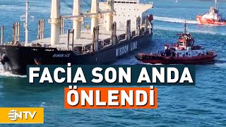 Boğazda Facianın Eşiğinden Dönüldü  NTV [upl. by Eiuqcaj]