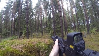 Airsoft war  Västerås  Sweden [upl. by Imij]