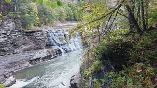 Lower Falls at Letchworth State Park in NY [upl. by Jami]