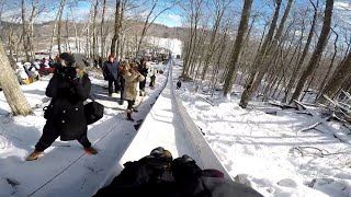 National Toboggan Championships in Camden Maine [upl. by Opiak992]