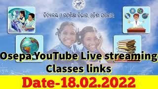 Osepa Youtube Live Streaming Classes Links Date18022022OsepaOsepa youtube liveROY TUTORIAL [upl. by Anilat]