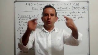 AULA 3  Raciocínio lógico  diagramas lógicos  ESAFANAC  PROF RONILSON MENDES [upl. by Adirahs]