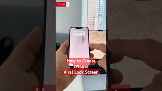 iPhone Viral Lock Screen iphonelockscreen iphonecustomization iphonetricks iphonetips howto [upl. by Llebpmac262]