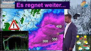 Es regnet weiter ICON mehr Regen bis Montag Wettervorhersage 1421092024 Ab Mittwoch wärmer [upl. by Notneuq]