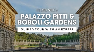 Florences Palazzo Pitti amp Boboli Gardens  Guided Tour [upl. by Alana]