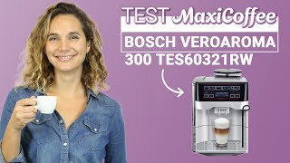 BOSCH VeroAroma 300  Machine à café automatique  Le Test MaxiCoffee [upl. by Akkahs]