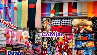 La tienda más BARATA cerca del Zócalo 😍 🤑COBIJAS FRAZADAS ALMOHADAS SÁBANAS TOALLAS [upl. by Ahseyt805]