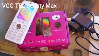 Vgo tel beauty max new model mobile 2024 Rs 2650 1750mAh Unboxing And Review Pakistans [upl. by Avahc382]