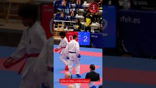 Campeonato España de Karate Cadete  Junior  Sub21 Pontevedra 2022 karate shorts kumite [upl. by Karrie]