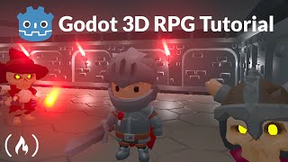 Godot GameDev Tutorial – 3D RPG Game [upl. by Llyrrad678]