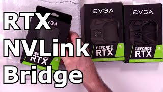 Unboxing EVGA RTX NVIDIA NVLink Bridge [upl. by Leina987]