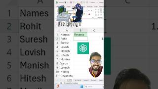 Dont stuck while using Excel‼️Instead Search on Chatgpt exceltips exceltricks shorts chatgpt [upl. by Ming]