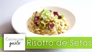 Risotto de Setas por Mario Sandoval y Bárbara Amorós [upl. by Gnoix]