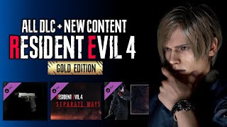 Resident Evil 4 Gold Edition  All New DLC amp Contents [upl. by Lean]