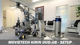 MovieTech KIRIN DUO JIB  How to set it up [upl. by Analart329]