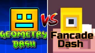 Geometry Dash Vs Fancade Dash [upl. by Aneela]