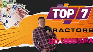 TOP 7 TRAKTORA DO 5000 EURA imt uzima prva 4 mesta [upl. by Felt]