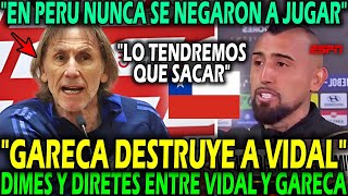 quotES PORQUE SOY ARGENTINOquot GARECA RESPONDE A VIDAL LUEGO DE DEJARLO FUERA DE CONVOCATORIA CHILE [upl. by Orfield]