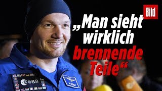 Alexander Gerst spricht über die Landung  Rückkehr zur Erde  ISS [upl. by Geof544]