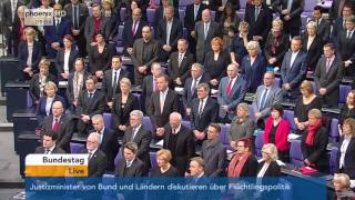 Tod von Altkanzler Schmidt Rede von Norbert Lammert am 12112015 [upl. by Forrer976]