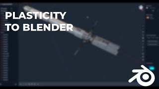 Quick Tip  CAD Plasticity To Blender [upl. by Drofdarb320]