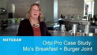 NETGEAR Orbi Pro Case Study Mos Breakfast  Burger Joint [upl. by Duval605]