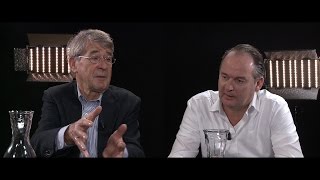 Willem Middelkoop met Jaap van Duijn quotDraghi is een gevaarlijke gek en een slecht econoomquot [upl. by Enaelem]