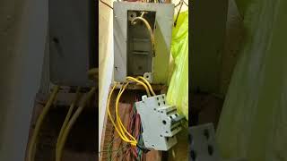 Changeover MCB kaise lagaen purana ghar mein changeover MCB kaise lagaen dis electricalcomponents [upl. by Philips]