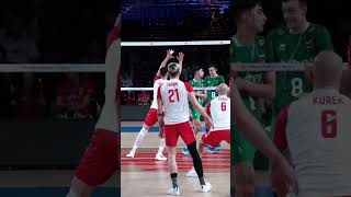 Simeon Nikolov just 17  what a technique of setter  Attacking skill volleyball reels shorts [upl. by Schweiker]