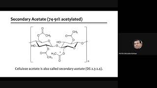 এসিটেট ও ট্রাইএসিটেট আঁশের বাণিজ্যিক উৎপাদন। Chemistry Production of acetate and triacetate fibers [upl. by Anaeirb]
