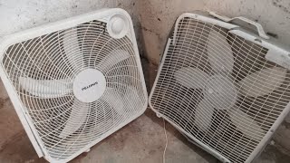 Pelonis and aerospeed box fan destruction [upl. by Toblat832]