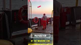 Preparation of the mooring line [upl. by Eusebio]