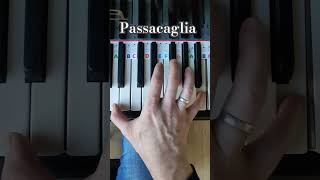 EASY Passacaglia Piano Tutorial [upl. by Duarte]