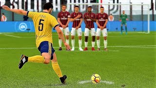 FIFA 18 FREE KICK GOALS COMPILATION 4 [upl. by Seward]