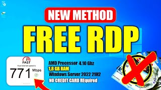 How to Get RDP for Lifetime 2024  Get Free RDPVPS  No CreditDebit Card Required [upl. by Anitsrik]