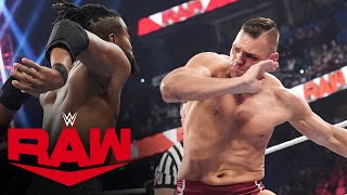 Gunther vs Kofi Kingston – Intercontinental Title Match Raw highlights Jan 29 2024 [upl. by Jecoa]