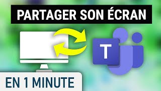 Comment partager son écran avec Teams [upl. by Aitnahs593]