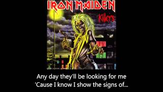 Iron Maiden  Murders In The Rue Morgue Lyrics [upl. by Yewed]