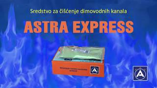 Sredstvo za čišćenje dimnjaka  ASTRA EXPRESS [upl. by Yekram]