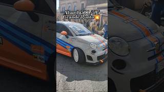 Fiat Abarth 500595💥Grande Punto Accelerating NicolosiSicilyItaly [upl. by Ayyidas]