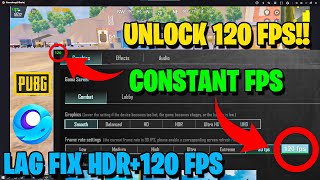 🔧How To Get 120 FPS In PUBG MOBILE✅  PUBG 120 FPS GAMEPLAY [upl. by Rooker]